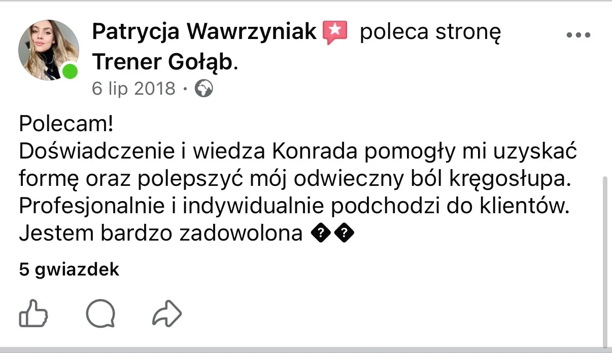 Opinia Patrycja Wawrzyniak